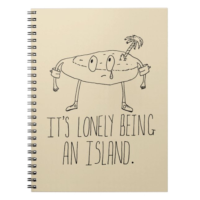 Tecknadö Anteckningsbok Med Spiral (Framsidan)