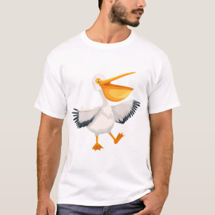 Tecknadpelikan T Shirt