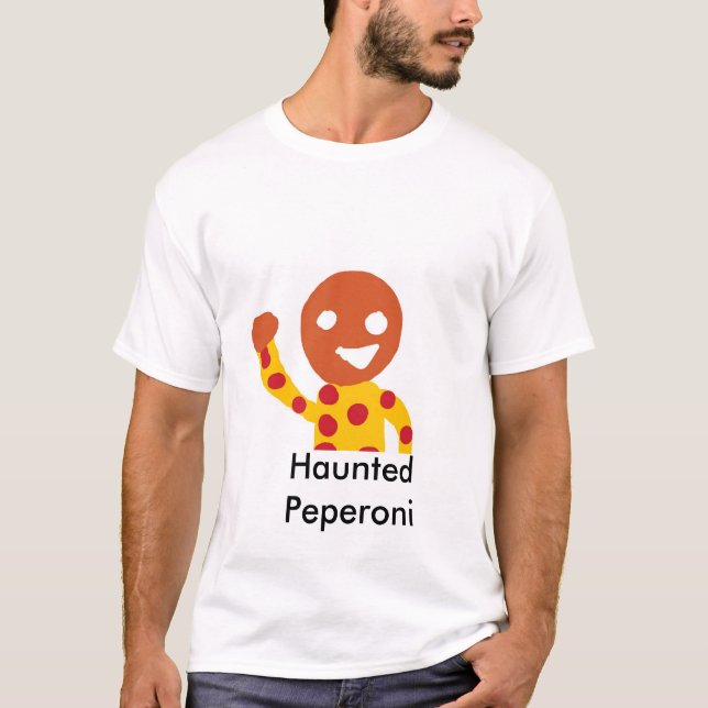 TecknadPeperoni Tee Shirt (Framsida)