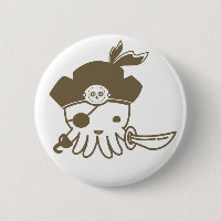 Tecknadpiratbläckfisken knäppas