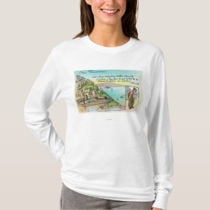Tecknadplats om klimat t shirt