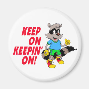 TecknadRaccoon Magnet