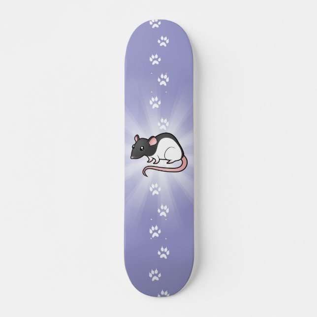Tecknadråtta Skateboard Bräda 20 Cm (Framsida)