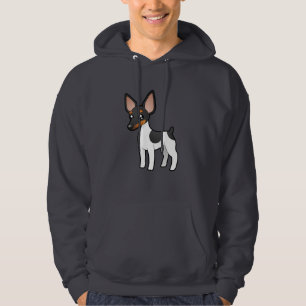 TecknadråttaTerrier/leksakfoxterrier Munkjacka