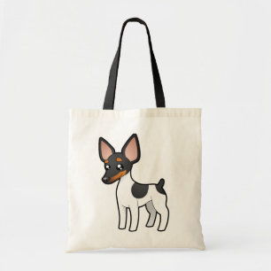 TecknadråttaTerrier/leksakfoxterrier Tygkasse
