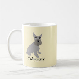 TecknadSchnauzer Kaffemugg