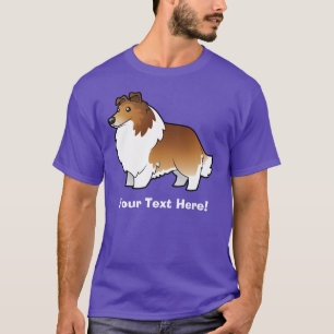 TecknadShetland Sheepdog/Collie T Shirt