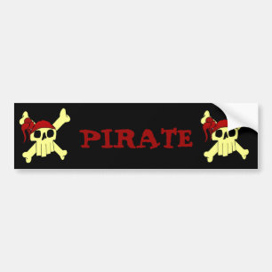 TECKNADSKALLE OCH CROSSBONES BILDEKAL