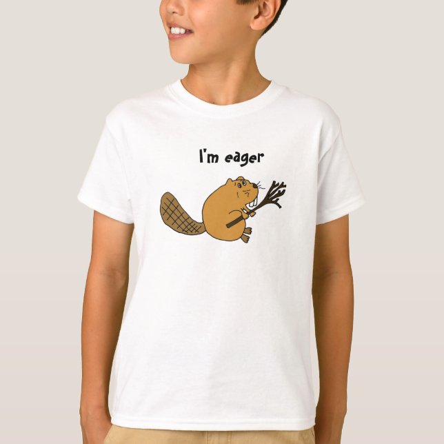 Tecknadskjorta för streber AA T Shirt (Framsida)