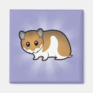 TecknadsyrianHamster Magnet