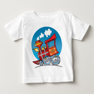 Tecknadtågmotor T-shirt
