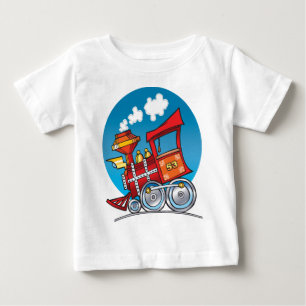 Tecknadtågmotor Tee
