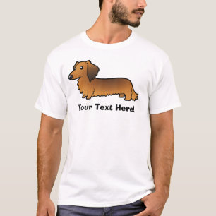 Tecknadtax (långhåriget) tee shirt