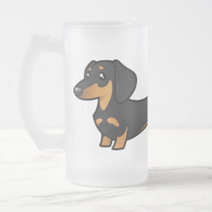 Tecknadtax (släta laget), frostat ölglas