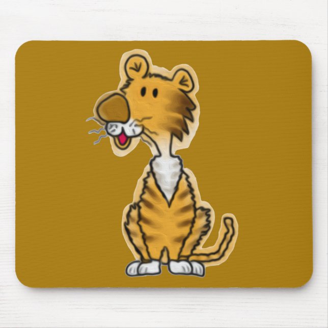 Tecknadtiger Musmatta (Framsidan)