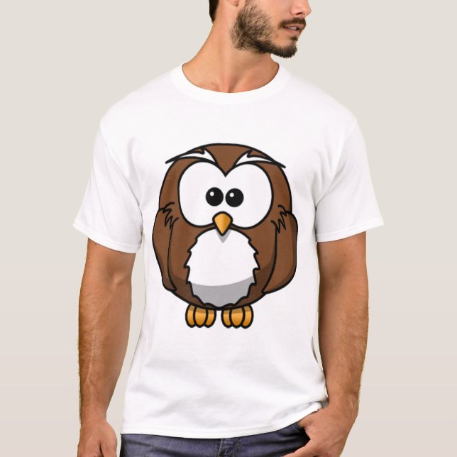 Tecknadugglautslagsplats T-shirt (Framsida)