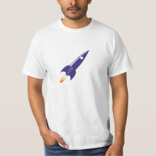 Tecknadutrymmeraket T Shirt