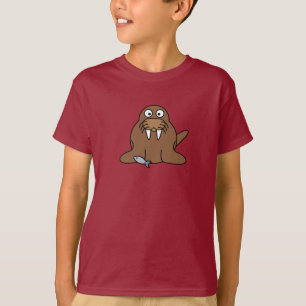 Tecknadvalross - ungeT-tröja T-shirt