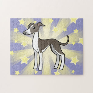 Tecknadvinthund/Whippet/italiensk vinthund Pussel