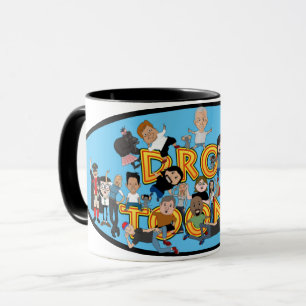 Tecknen Mugg för versaler