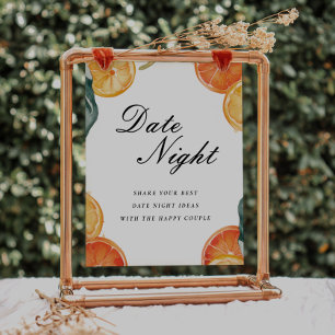 Tecknet för Möhippan DateNatt Ideas Aperol Spritz Poster