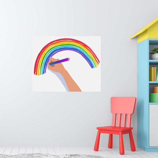 Teckning A Rainbow Poster (Skapare uppladdad)