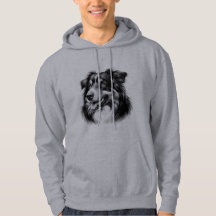 Teckning Australian shepherd