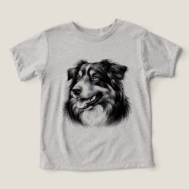 Teckning av australisk shepherd t shirt