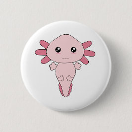 Teckning av Coola Rosa Axolotl Knapp