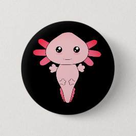 Teckning av Coola Rosa Axolotl Knapp