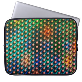 Teckning cirklar som ser ut som sfärer eller hål laptop fodral