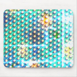 Teckning cirklar som ser ut som sfärer eller hål musmatta