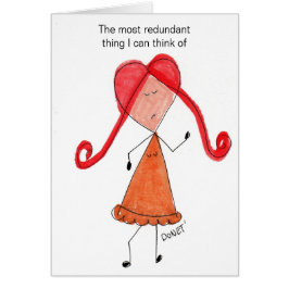 Teckning en romb med en penna hälsningskort