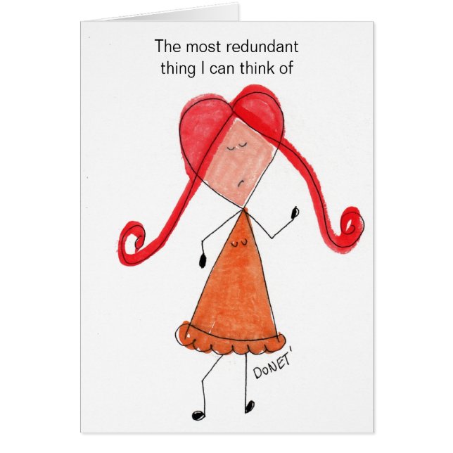 Teckning en romb med en penna hälsningskort (Framsidan)