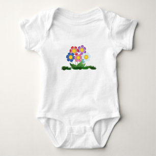 Teckning färglös blomma Tecknad med Herb T Shirt