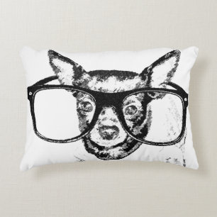Teckning för Chihuahuahundillustration Prydnadskudde