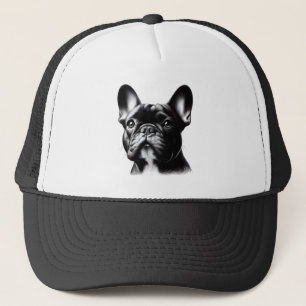 Teckning Fransk Bulldog Keps