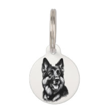 Teckning German Shepherd