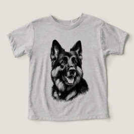 Teckning German Shepherd T Shirt