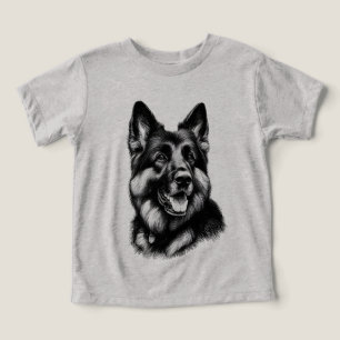Teckning German Shepherd T Shirt