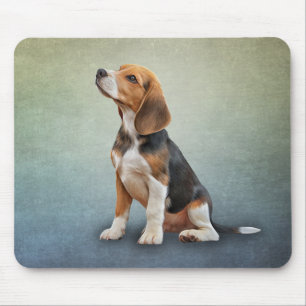 Teckning Hund Beagle 7 Musmatta
