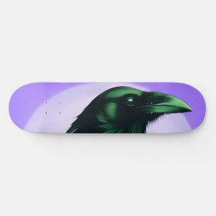 Teckning i en korv på lilans baksida mini skateboard bräda 18,5 cm