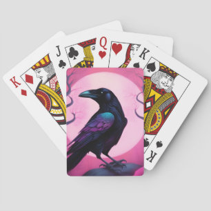 Teckning i en korv på rosans baksida casinokort