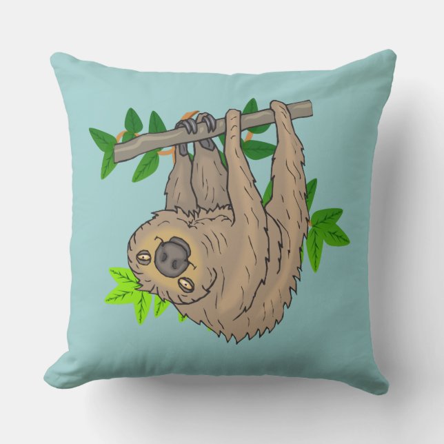 Teckning i en långsam hängning uppåt och nedåt kudde (Framsida)