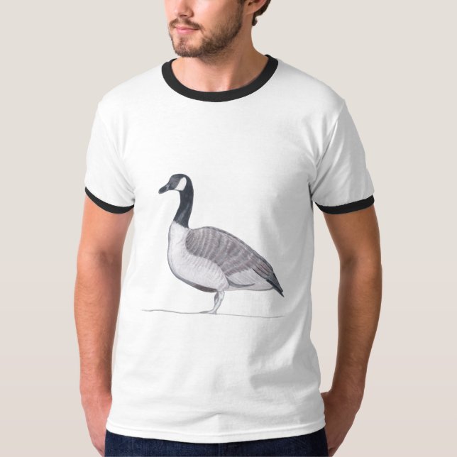 Teckning i Goose Permanent av CherylsArt Tshirts (Framsida)