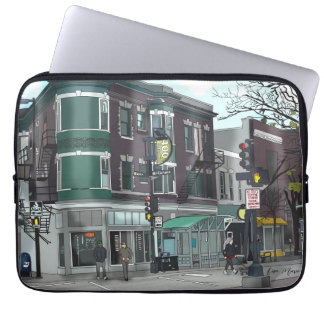 Teckning i Madison, Wisconsin Laptop Fodral