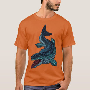 Teckning i Mosasaurus T Shirt
