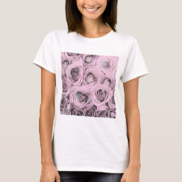TECKNING i ROSA ROS T Shirt