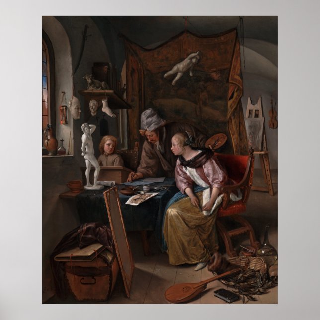 Teckning Lesson Poster (Framsidan)