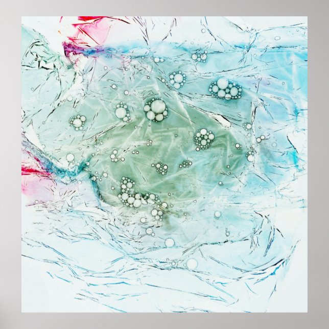 Teckning med flera färgade abstrakter poster (Framsidan)